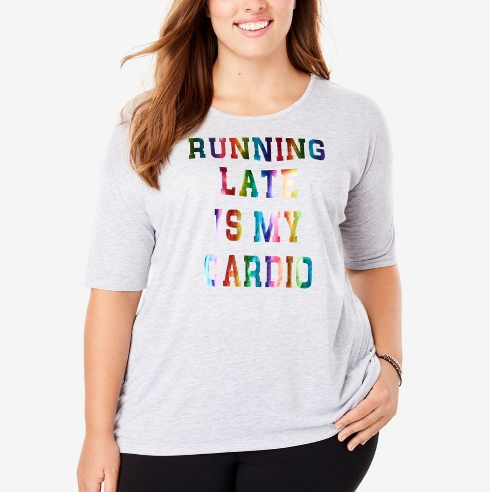 New Full Beauty Brand Women's Graphic Short Sleeve Tee